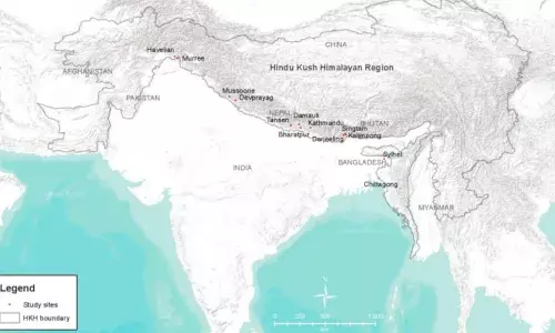 तेज़ी से सूख रहे हिमालय के पास मौजूद शहर तेज़ी से सूख रहे हिमालय के पास मौजूद शहर