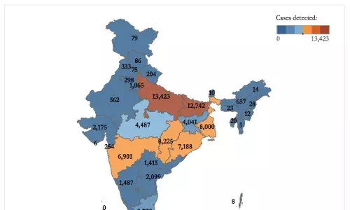 12 साल पहले भारत में कुष्ठ रोग का हुआ था सफाया, लेकिन 2016 में 79,000 नए मामले 12 साल पहले भारत में कुष्ठ रोग का हुआ था सफाया, लेकिन 2016 में 79,000 नए मामले